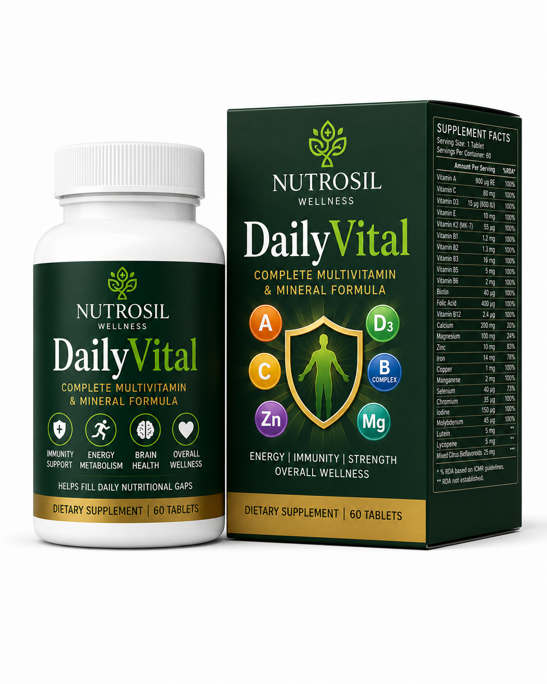 Nutrosil DailyVital Daily Multivitamin & Minerals