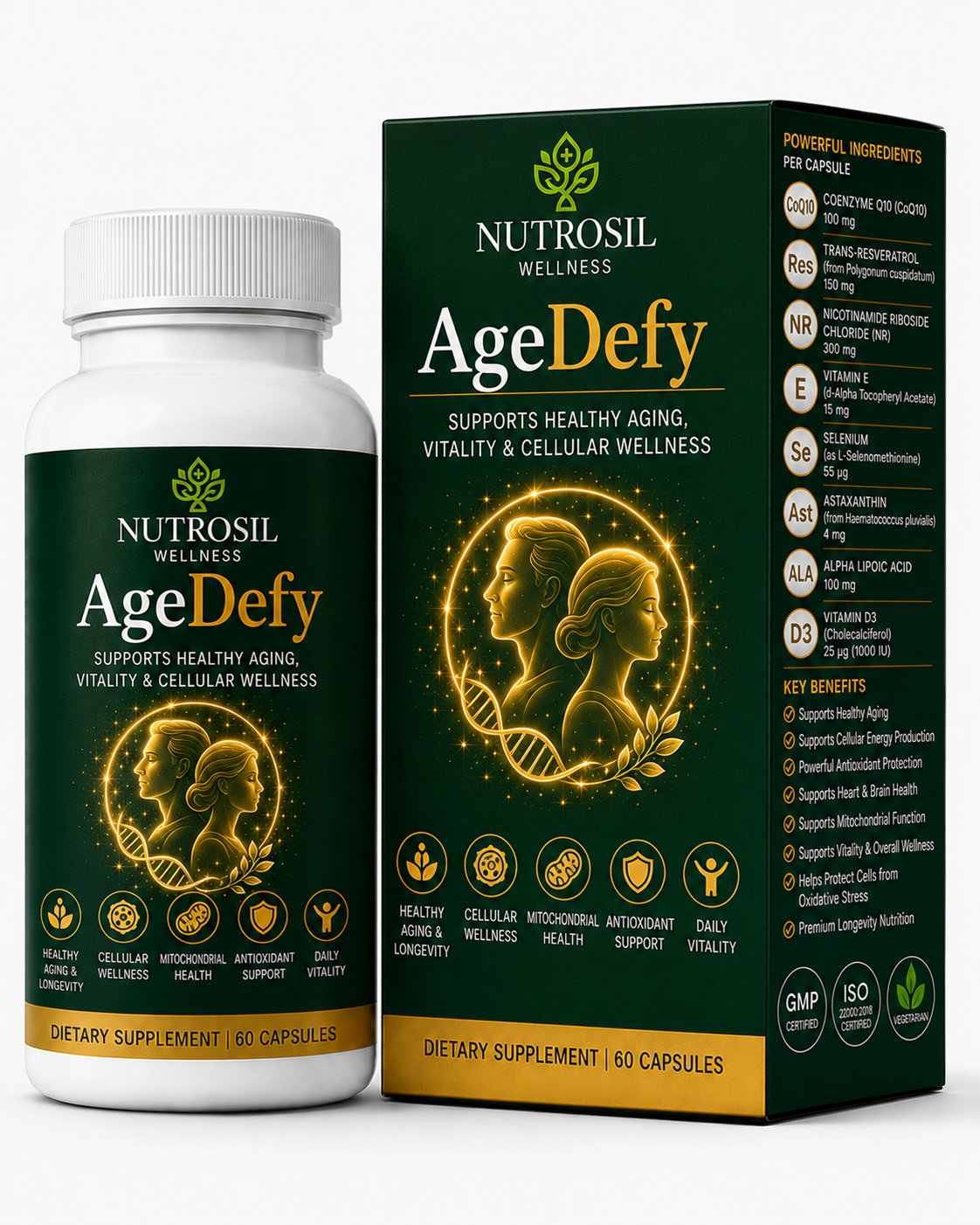 Nutrosil AgeDefy Healthy Aging & Longevity